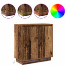 LED Sideboard til Gammelt træ 71 x 34,5 x 75 cm