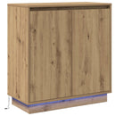 LED Sideboard Artisan-eg 71 x 34,5 x 75 cm Konstrueret træ