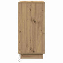 LED Sideboard Artisan-eg 71 x 34,5 x 75 cm Konstrueret træ
