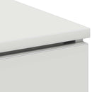 TV-skab Hvid 100 x 38 x 49 cm Konstrueret træ