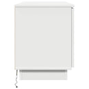 TV-skab Hvid 100 x 38 x 49 cm Konstrueret træ
