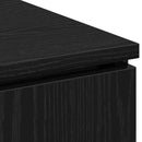 TV-skab Sort eg 100 x 38 x 49 cm Konstrueret træ