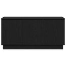 TV-skab Sort eg 100 x 38 x 49 cm Konstrueret træ