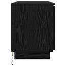 TV-skab Sort eg 100 x 38 x 49 cm Konstrueret træ
