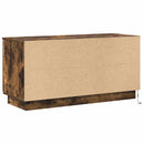 TV-skab Røget eg 100 x 38 x 49 cm Konstrueret træ