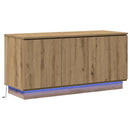 TV-skab Artisan Egetræ 100 x 38 x 49 cm Konstrueret træ