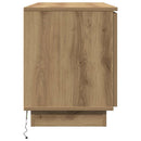 TV-skab Artisan Egetræ 100 x 38 x 49 cm Konstrueret træ