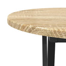Sofabord Sonoma eg 80 x 40 x 40,5 cm Samlet træ og metal