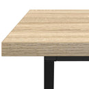 Sofabord Sonoma eg 100 x 50 x 40 cm Samlet træ og metal