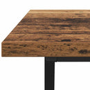 Sofabord Gammelt træ 100 x 50 x 40 cm Samlet træ og metal