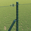 Hexagonal hegnsgrundfiks 10 x 1 m PVC-belagt stål Grøn Mesh