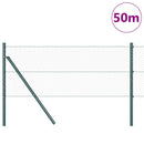 Hexagonal hegnsgrundfiks 50 x 0,6 m PVC-belagt stål Grøn Mesh