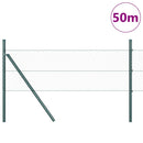Hexagonal hegnsgrundfiks 50 x 0,8 m PVC-belagt stål Grøn Mesh