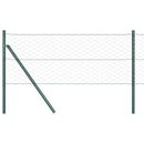 Hexagonal hegnsgrundfiks 50 x 0,6 m PVC-belagt stål Grå Mesh