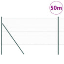 Hexagonal hegnsgrundfiks 50 x 1 m PVC-belagt stål Grå Mesh