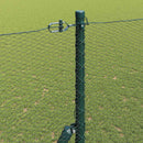 Hexagonal hegnsgrundfiks 50 x 1,6 m PVC-belagt stål Grå Mesh