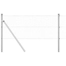 Hexagonal hegnsgrundfiks 10 x 0,6 m Galvaniseret stål Sølv Mesh