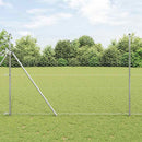 Hexagonal hegnsgrundfiks 10 x 1,5 m Galvaniseret stål Sølv Mesh