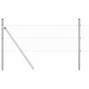 Hexagonal hegnsgrundfiks 25 x 0,5 m Galvaniseret stål Sølv Mesh