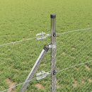 Hexagonal hegnsgrundfiks 25 x 0,6 m Galvaniseret stål Sølv Mesh