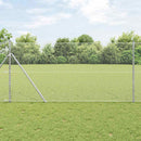 Hexagonal hegnsgrundfiks 25 x 1 m Galvaniseret stål Sølv Mesh