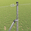 Hexagonal hegnsgrundfiks 50 x 1 m Galvaniseret stål Sølv Mesh