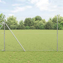 Hexagonal hegnsgrundfiks 100 x 1,5 m Galvaniseret stål Sølv