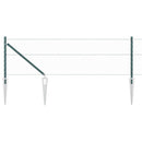Sekskantet hegn med stolpe 10 x 0,6 m PVC-belagt stål Grøn Mesh