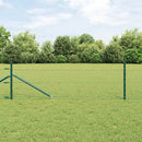Sekskantet hegn med stolpe 50 x 0,5 m PVC-belagt stål Grøn Mesh