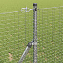 Svejset trådhegn jordfastgørelse 10 x 1,4 m Galvaniseret stål