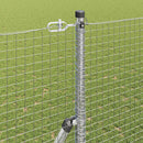 Svejset trådhegn jordfastgørelse 25 x 1,6 m Galvaniseret stål