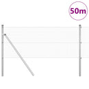 Svejset trådhegn jordfastgørelse 50 x 0,6 m Galvaniseret stål