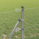 Svejset trådhegn jordfastgørelse 100 x 0,4 m Galvaniseret stål