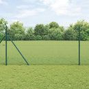 Svejset trådhegn jordfastgørelse 10 x 1,2 m PVC-belagt stål