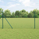 Svejset trådhegn jordfastgørelse 10 x 1,4 m PVC-belagt stål