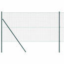 Svejset trådhegn jordfastgørelse 10 x 1,4 m PVC-belagt stål