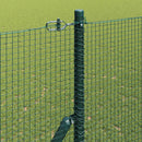 Svejset trådhegn jordfastgørelse 10 x 1,5 m PVC-belagt stål