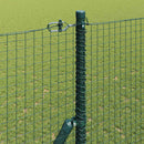 Svejset trådhegn jordfastgørelse 10 x 1,5 m PVC-belagt stål