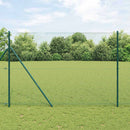 Svejset trådhegn jordfastgørelse 10 x 1,5 m PVC-belagt stål