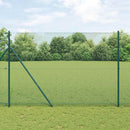 Svejset trådhegn jordfastgørelse 10 x 1,6 m PVC-belagt stål