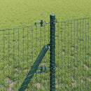 Svejset trådhegn jordfastgørelse 25 x 0,6 m PVC-belagt stål