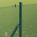 Svejset trådhegn jordfastgørelse 25 x 1,4 m PVC-belagt stål