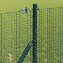 Svejset trådhegn jordfastgørelse 25 x 1,4 m PVC-belagt stål