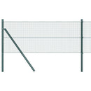 Svejset trådhegn jordfastgørelse 50 x 0,6 m PVC-belagt stål