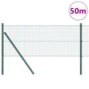 Svejset trådhegn jordfastgørelse 50 x 0,6 m PVC-belagt stål