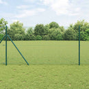 Svejset trådhegn jordfastgørelse 50 x 1,4 m PVC-belagt stål