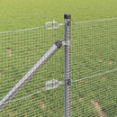 Svejset trådhegn med spidser 10 x 1 m (B x H)