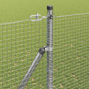 Svejset trådhegn med spidser 10 x 1,5 m (B x H)