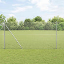Svejset trådhegn med spidser 10 x 1,5 m (B x H)