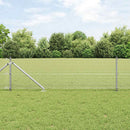 Svejset trådhegn med spidser 25 x 0,4 m (B x H)